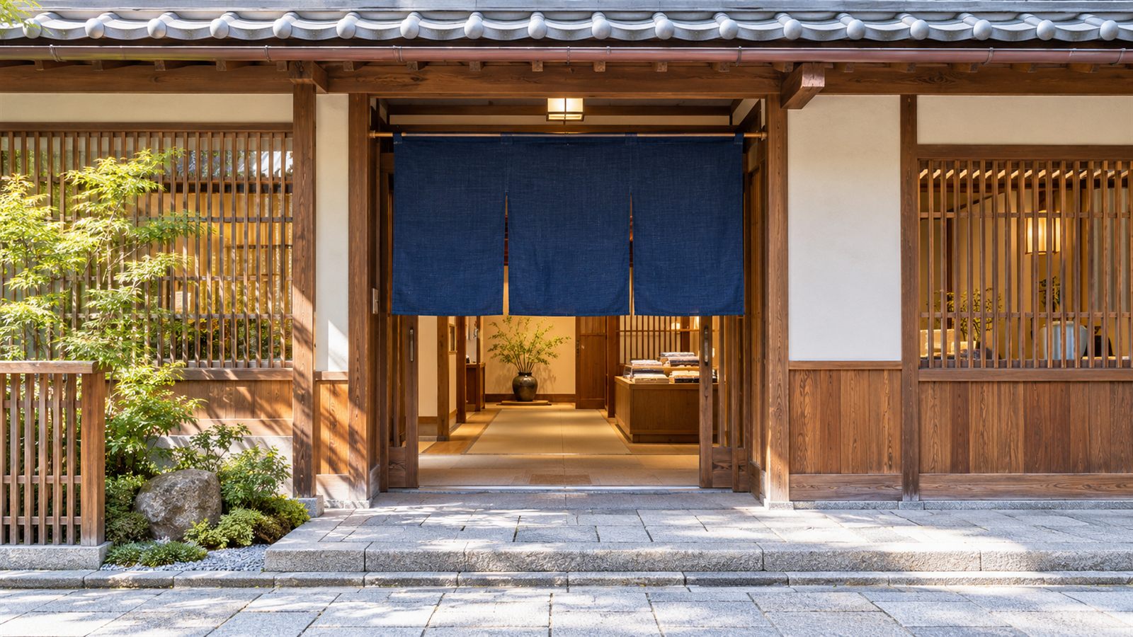 京町家のお店の外観